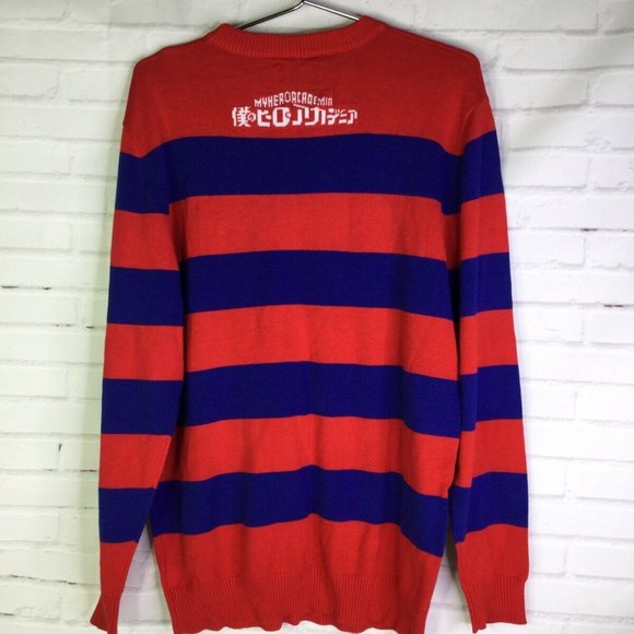 My Hero Academia Anime Logo Holiday Ugly Sweater - Picture 2 of 9